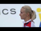 Women's long jump T20 | Victory Ceremony | 2016 IPC Athletics European Championships Grosseto