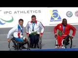 Men's 1500 m T54 | Victory Ceremony | 2016 IPC Athletics European Championships Grosseto