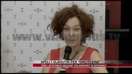 Apeli i Vlahutin për “drejtësinë” - News, Lajme - Vizion Plus