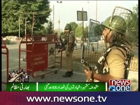 Occupied Kashmir protests flare, three killed as army opens fire