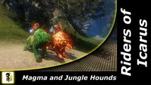 Riders of Icarus: Taming Magma Hound with Bonus Jungle Hound!