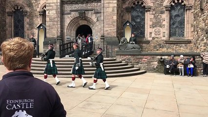 Edinburgh Castle Changing of the Guards