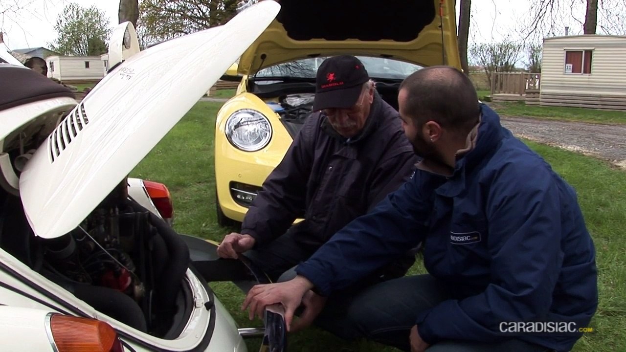 VW Coccinelle 1302 LS (1972) vs VW Coccinelle 1,2 TSI (2012) : version courte