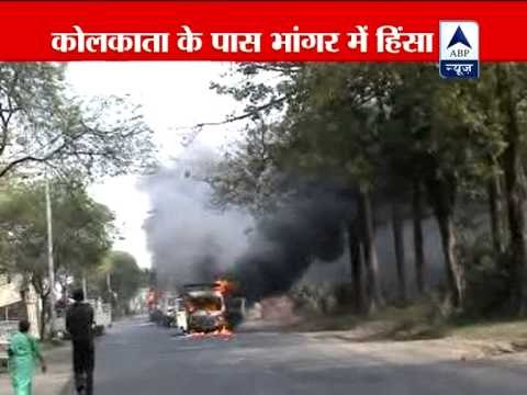 TMC attacks Left workers, vehicles set ablaze in West Bengal