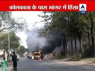 TMC attacks Left workers, vehicles set ablaze in West Bengal