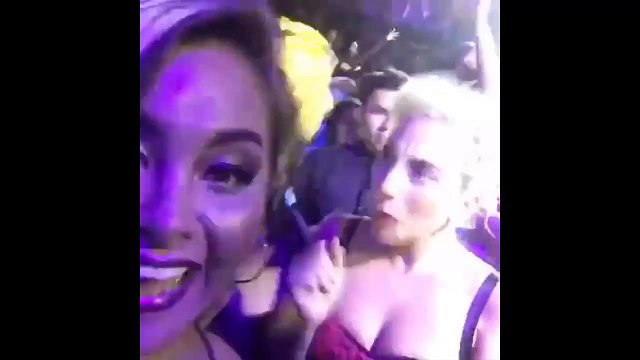 Lady Gaga en el club Mandala en Cabo San Lucas, México