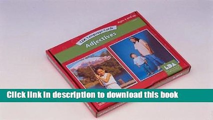 PDF Adjectives Language Cards  EBook