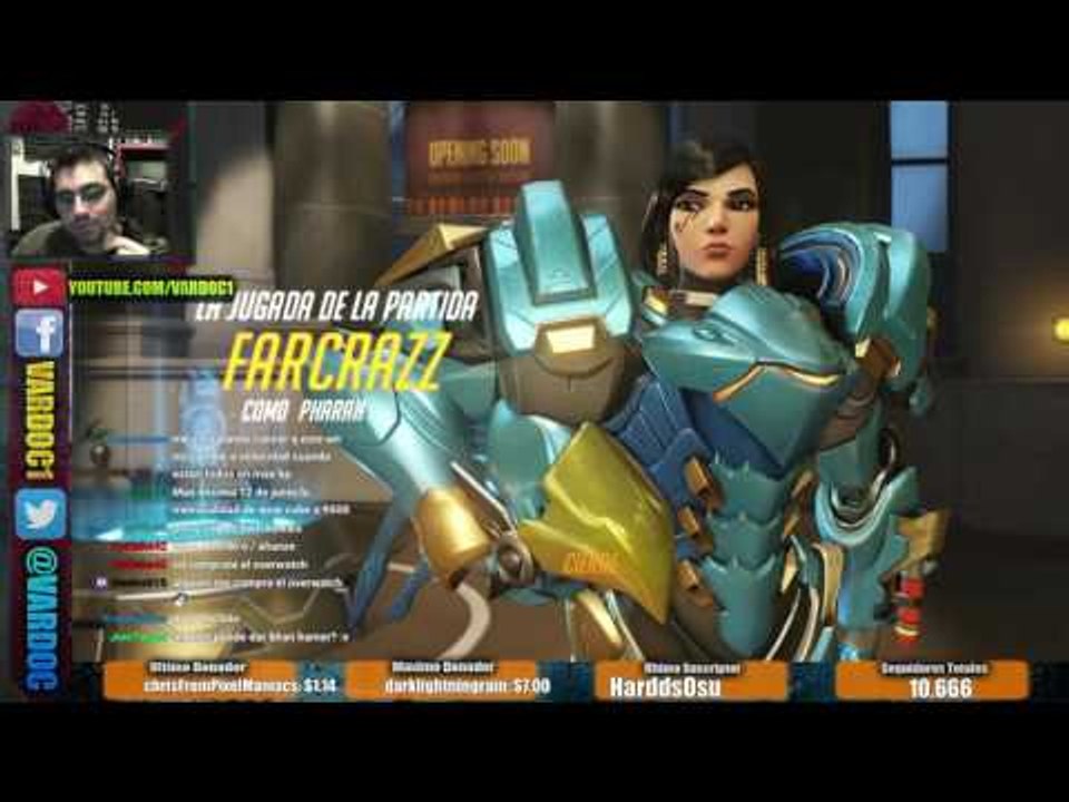 Jugando en Vivo Overwatch por Twitch 7