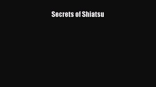 Download Secrets of Shiatsu PDF Free