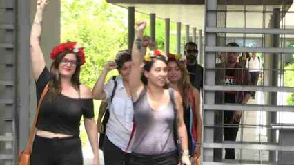 Finaliza el primer juicio contra las activistas de Femen