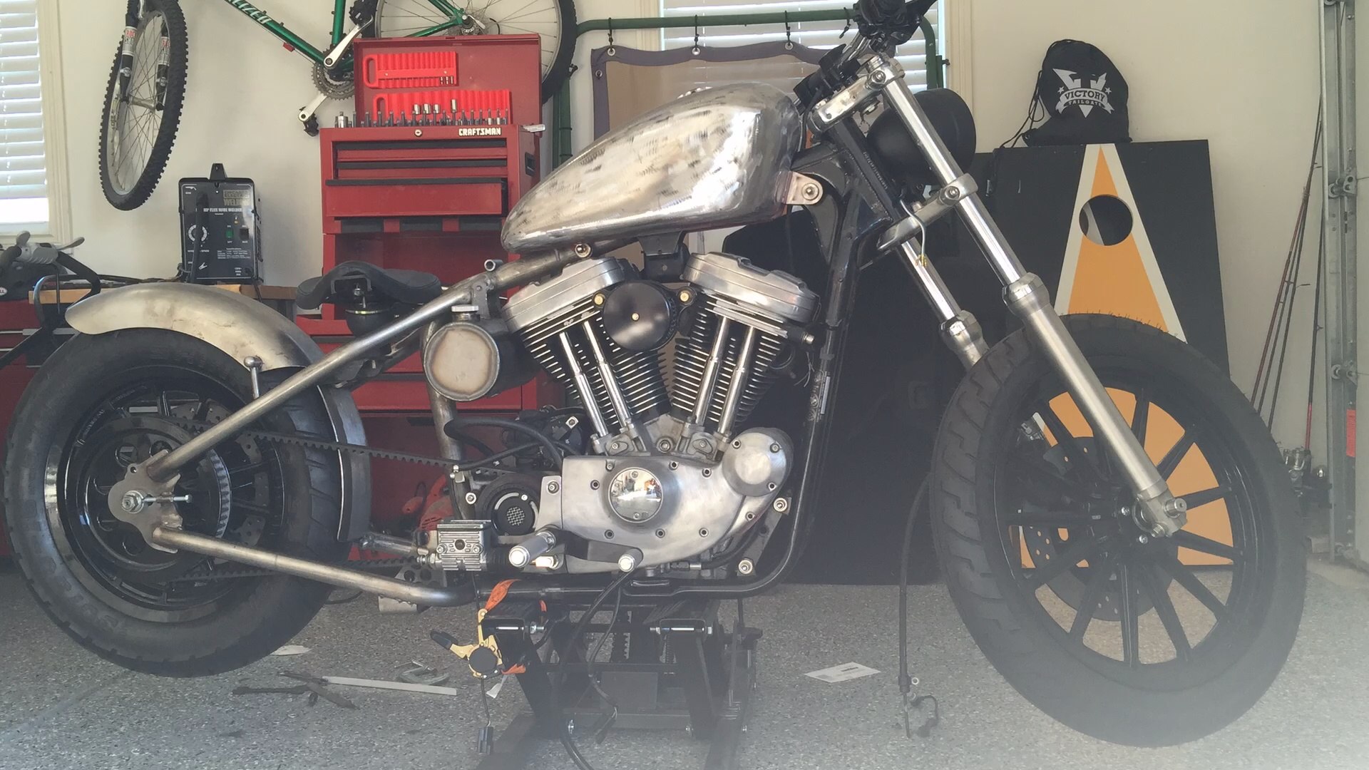 ⁣Sportster Makeover Part 10