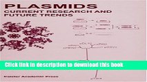 Read Plasmids: Current Research and Future Trends  Ebook Free
