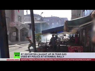 Street Clashes: Turkish police fire tear gas at anti-government protesters