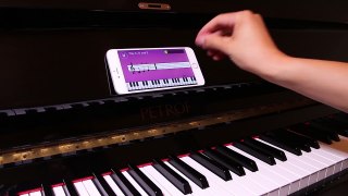 Becky G Sola piano midi tutorial sheet partitura cover app karaoke how to play