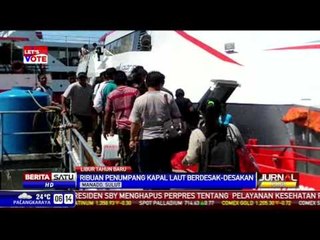 Jumlah Penumpang Kapal di Pelabuhan Manado Meningkat Drastis