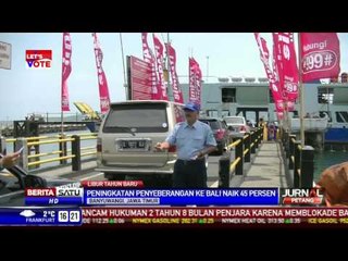 Arus Penyebrangan dari Banyuwangi ke Bali Naik 45 Persen
