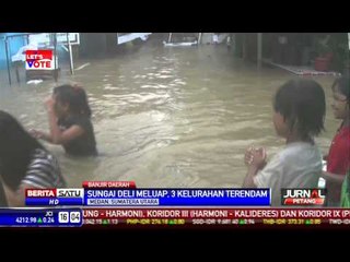 Ribuan Rumah di Medan Terendam Banjir