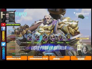 Rankeando en Vivo Overwatch por Twitch 15 PARTIDAS EPICAS!