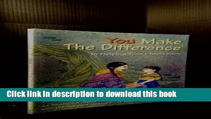 PDF You Make the Difference in Helping Your Child Learn: An Aboriginal Adaptation  EBook