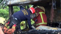 Tourist bus catches fire in Taiwan killing 26 people