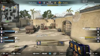CS-GO - Fnatic vs. FaZe [Dust2] - ESL One Cologne 2016 - Group D_33