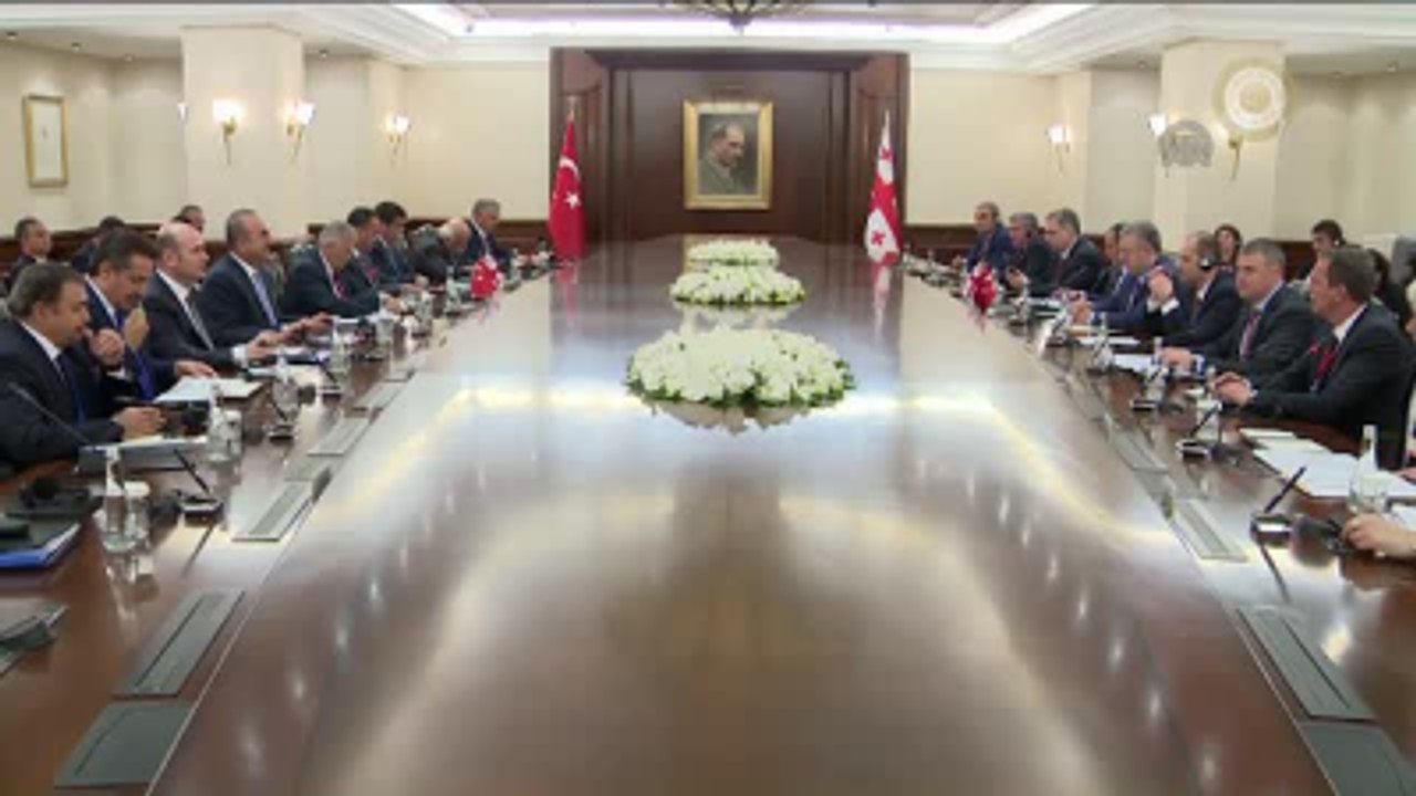Türkiye-Gürcistan Yüksek Düzeyli Stratejik İşbirliği Konseyi Toplantısı