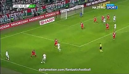 Nemanja Nikolic 1:0 Penalty Goal HD Legia Warszawa 1-0 Zrinjski 19.07.2016 HD Champions League