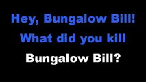 The Beatles - The Continuing Story Of Bungalow Bill - Karaoke - Lyrics