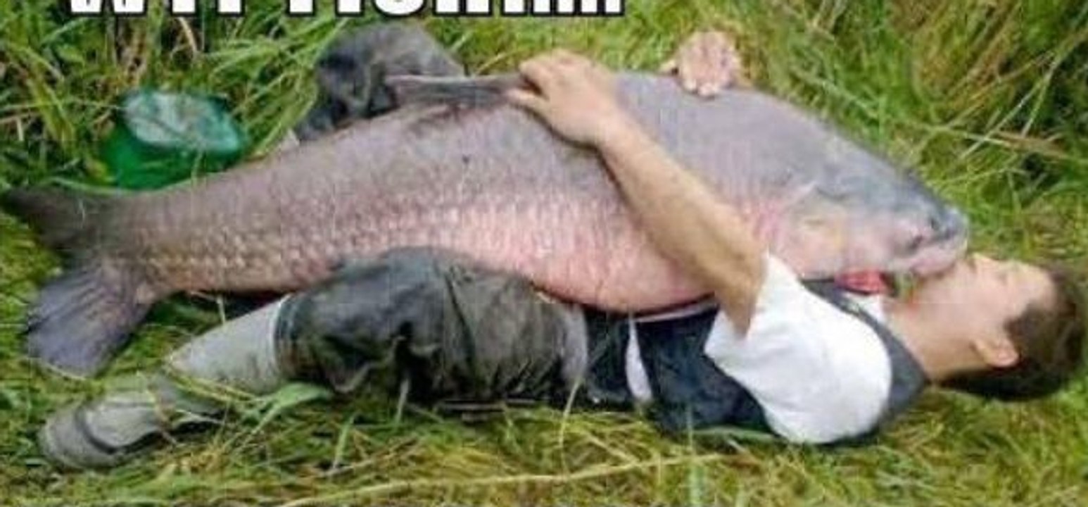 funny fish cleaning trick