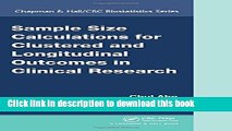 [Read PDF] Sample Size Calculations for Clustered and Longitudinal Outcomes in Clinical Research