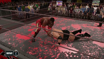 WWE 2K16 booker t v rikishi highlights