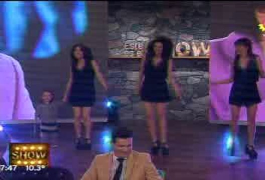 Paula en Este es el Show 4 con OLI bailando 1 - 19 de Julio