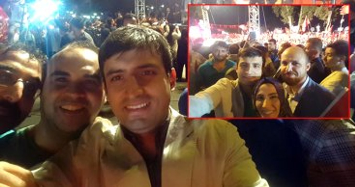 Sümeyye Bayraktar ve Selçuk Bayraktar Demokrasi Nöbetine Katıldı