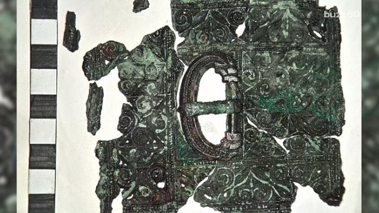 Belt from 4th Century Roman Soldier Found in England