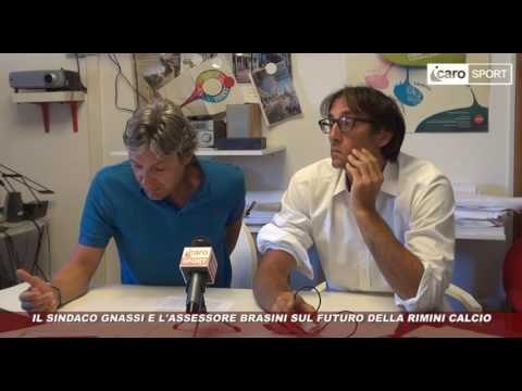 Icaro Sport. Gnassi e Brasini sul futuro della Rimini Calcio