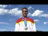 Men's 400 m T12 | Victory Ceremony | 2016 IPC Athletics European Championships Grosseto