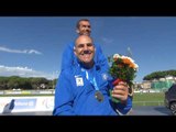 Men's shot put F53 | Victory Ceremony | 2016 IPC Athletics European Championships GrossetoT