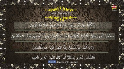 Hafiz Tahir Qadri - Surah e Yaseen - Tilawat
