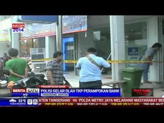 Satroni BRI Tangerang, Kawanan Perampok Gasak Rp 300 Juta