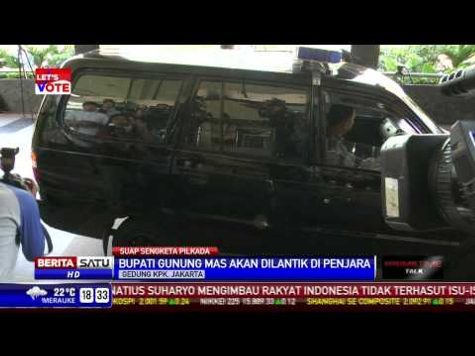 Berstatus Tersangka, Hambit Bintih Tetap Dilantik Jadi Bupati