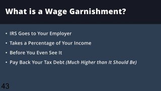 York, PA Wage Garnishments (215) 600-1474 Instant Tax Attorney