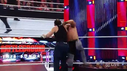 Dean Ambrose vs. Seth Rollins - WWE Championship Match: Raw, July 18, 2016