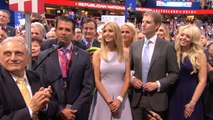 Donald Trump Jr. announces dad's nomination win
