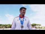 Men's 200 m T42 | Victory Ceremony | 2016 IPC Athletics European Championships Grosseto