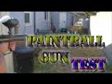 Paintball Gun Test (Spyder Victor and Spyder mr100)