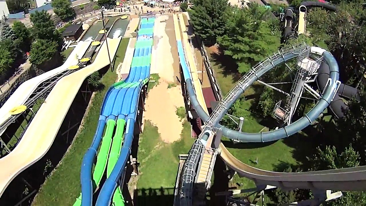Scary Scorpion's Tail Water Slide at Noah's Ark