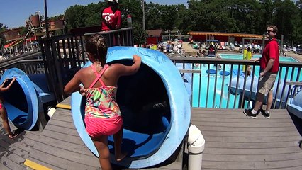Blue Lagoon Water Slide at Noah's Ark