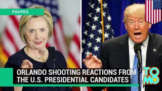 Orlando shooting - Presidential candidates Hillary Clinton, Donald Trump comment - TomoNews