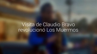 Visita de Claudio Bravo revolucionó Los Muermos