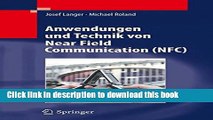 Download Anwendungen und Technik von Near Field Communication (NFC) (German Edition)  Ebook Free